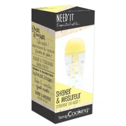 SCRAPCOOKING FIN DE SERIE Shaker et Mesureur - Need'It* Verre Doseur