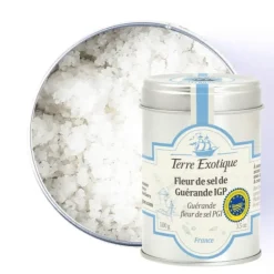 TERRE EXOTIQUE Fleur de Sel de Guérande IGP 100 g* Sel