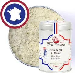 TERRE EXOTIQUE Fleur de Sel Millac 80 g* Sel