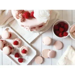 SCRAPCOOKING Fleurs Azyme Roses Royales Blanches (x3)* Décoration Comestible