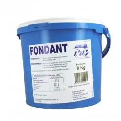 IRIS Fondant Pâtissier Blanc 8 kg* Nappages Et Glaçages