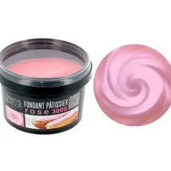 PATISDECOR Fondant Pâtissier Rose 300 g Patisdécor* Nappages Et Glaçages