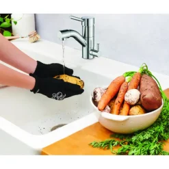 MASTRAD Gants de Nettoyage pour Légumes Noir* Gant De Cuisine