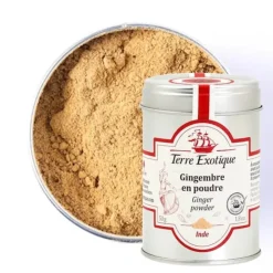 TERRE EXOTIQUE Gingembre en Poudre Biologique 50 g* Epices