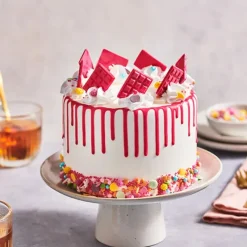 FUNCAKES Glaçage Choco Drip Fuchsia 180 g* Nappages Et Glaçages