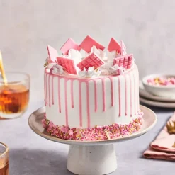 FUNCAKES Glaçage Choco Drip Rose Clair 180 g* Nappages Et Glaçages