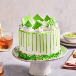 FUNCAKES Glaçage Choco Drip Vert Clair 180 g* Nappages Et Glaçages