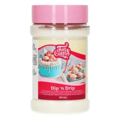 FUNCAKES Glaçage Dip'n Drip Blanc 375g* Nappages Et Glaçages