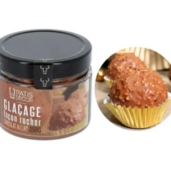PATISDECOR Glaçage Rocher Chocolat au Lait 250 g Patisdécor* Nappages Et Glaçages