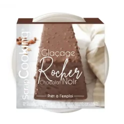 SCRAPCOOKING Glaçage Rocher Chocolat Noir 400 g* Nappages Et Glaçages