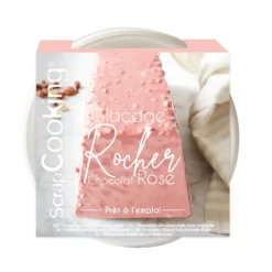 SCRAPCOOKING Glaçage Rocher Chocolat Rose 400 g* Nappages Et Glaçages