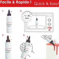 SCRAPCOOKING Glaçage Violet Goût Chocolat 130 g* Nappages Et Glaçages