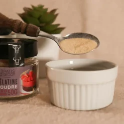 PATISDECOR Gélatine Bovine en Poudre 200 Blooms 50 g Patisdécor* Additifs Alimentaires