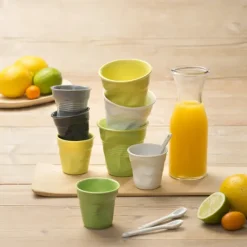 REVOL Gobelet Froissé Blanc 8cl* Vaisselle