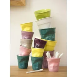 REVOL Gobelet Froissé Blanc 33cl* Vaisselle