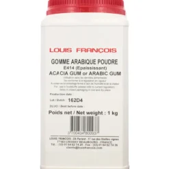 LOUIS FRANCOIS Gomme Arabique poudre 1 kg* Additifs Alimentaires
