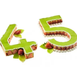 MALLARD FERRIERE Grand Emporte Pièce Inox Chiffre 5 32x18 cm* Cercle À Patisserie|Emporte Pièce - Découpoir Pâtisserie