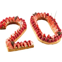 MALLARD FERRIERE Grand Emporte Pièce Inox Chiffre 7 32 x 19 cm* Cercle À Patisserie|Emporte Pièce - Découpoir Pâtisserie