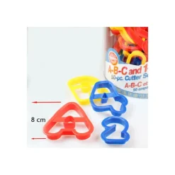 WILTON Grands Emporte Pièce Lettres et Chiffres (x50)* Emporte Pièce - Découpoir Pâtisserie