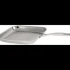 CRISTEL Grill Carré Castel'Pro 30 cm Poignée Fixe Inox* Grills|Poêles