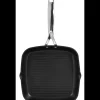 CRISTEL Grill Carré Castel'Pro 28 cm Poignée Fixe Ultralu* Grills|Poêles