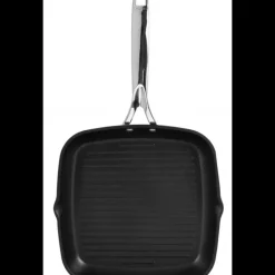 CRISTEL Grill Carré Castel'Pro 28 cm Poignée Fixe Ultralu* Grills|Poêles