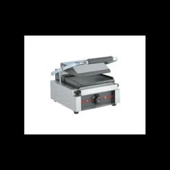 GAFIHC Grill Panini Rainuré Plaque Simple 2,2 kW* Matériel Snacking