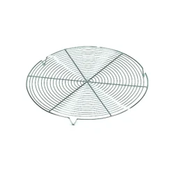 MATFER Grille Ronde avec pieds Chromée Ø 20 cm* Grille Pâtisserie