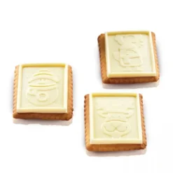 SILIKOMART Kit Biscuit Chocolat Rectangulaire Noël 4,7 x 5,7 cm (x6)* Moules À Chocolat|Emporte Pièce - Découpoir Pâtisserie
