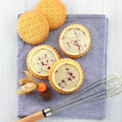 SILIKOMART Kit Biscuit Chocolat Rond Noël Ø 5,7 cm (x6)* Moules À Chocolat|Moule Silicone