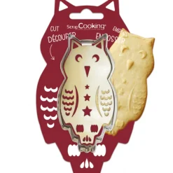 SCRAPCOOKING Kit Biscuit Chouette 10,9 cm* Emporte Pièce - Découpoir Pâtisserie