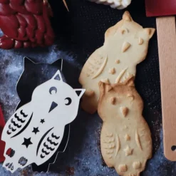 SCRAPCOOKING Kit Biscuit Chouette 10,9 cm* Emporte Pièce - Découpoir Pâtisserie