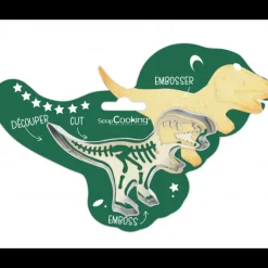 SCRAPCOOKING Kit Biscuit Dinosaure 12,3 cm* Emporte Pièce - Découpoir Pâtisserie