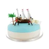 GATODECO Kit Décor Gâteau Bateau Pirates (6 pièces)* Décoration Gâteau