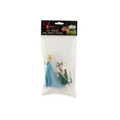 GATODECO Kit Décor Gâteau La Reine des Neiges Elsa et Olaf (5 pièces)* Décoration Gâteau