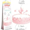 SCRAPCOOKING Kit Décor Gâteau Licorne (4 pièces)* Décoration Gâteau
