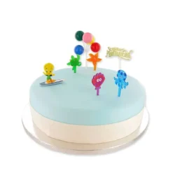 GATODECO Kit Décor Gâteau Titi Surfeur (7 pièces)* Décoration Gâteau