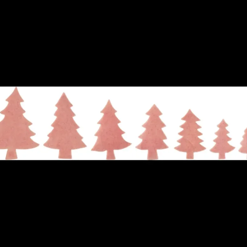 FLORENSUC Kit Décor Sapin en Chocolat Framboise 7 tailles (x126)* Décoration Comestible