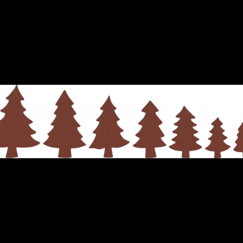 FLORENSUC Kit Décor Sapin en Chocolat au Lait 7 tailles* Décoration Comestible