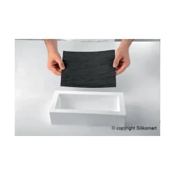 SILIKOMART Kit Moule à bûche et Tapis Décor Arabesque Professional* Moule Silicone