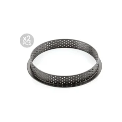 SILIKOMART Kit Moule Silicone 2 Tartes Ø 120mm Professional* Moule Silicone|Moules À Gâteaux