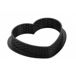 SILIKOMART Kit Moule Silicone 8 Tartelettes Cœur 8 x 7 cm Professional* Moule Silicone|Moules À Gâteaux