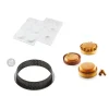 SILIKOMART Kit Moule Silicone 6 Tartelettes Ø 80mm Professional* Moule Silicone|Moules À Gâteaux
