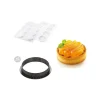 SILIKOMART Kit Moule Silicone 8 Tartelettes Ø 80mm Saint Honoré Professional* Moule Silicone|Moules À Gâteaux