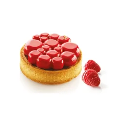 SILIKOMART Kit Moule Silicone 6 Tartelettes Ø 80mm Paradis Professional* Moule Silicone|Moules À Gâteaux