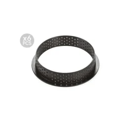 SILIKOMART Kit Moule Silicone 6 Tartelettes Ø 80mm Paradis Professional* Moule Silicone|Moules À Gâteaux