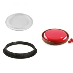 SILIKOMART Kit Moule Silicone 1 Tarte Ø 190mm Professional* Moule Silicone|Moules À Gâteaux