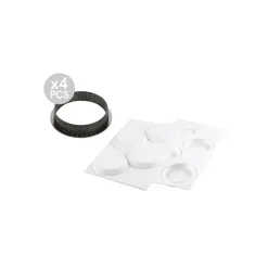 SILIKOMART Kit Moule Silicone 4 Tartelettes Ø 100mm Professional* Moule Silicone|Moules À Gâteaux