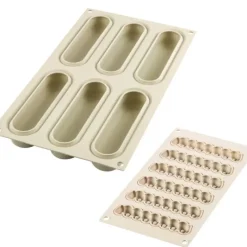 SILIKOMART 3D DESIGN Kit Moule Silicone Pop Eclair (x2)* Moule Silicone|Moules À Gâteaux