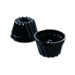 MATFER Kouglof Ø 9,5 cm Exoglass® - Moule anti-adhésif x 6* Moule Anti-adhésif|Moules À Gâteaux